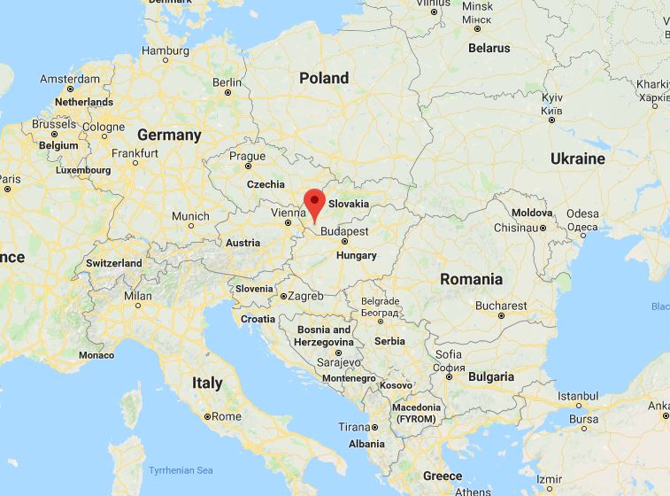 Дунайська Стреда - ідеальне георгафічне положення